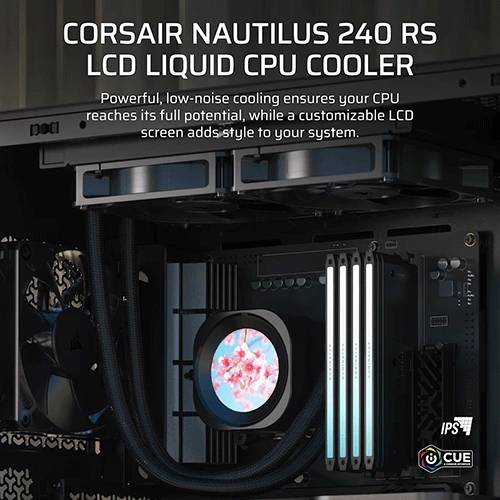 Corsair Nautilus 240 RS LCD CPU Liquid Cooler